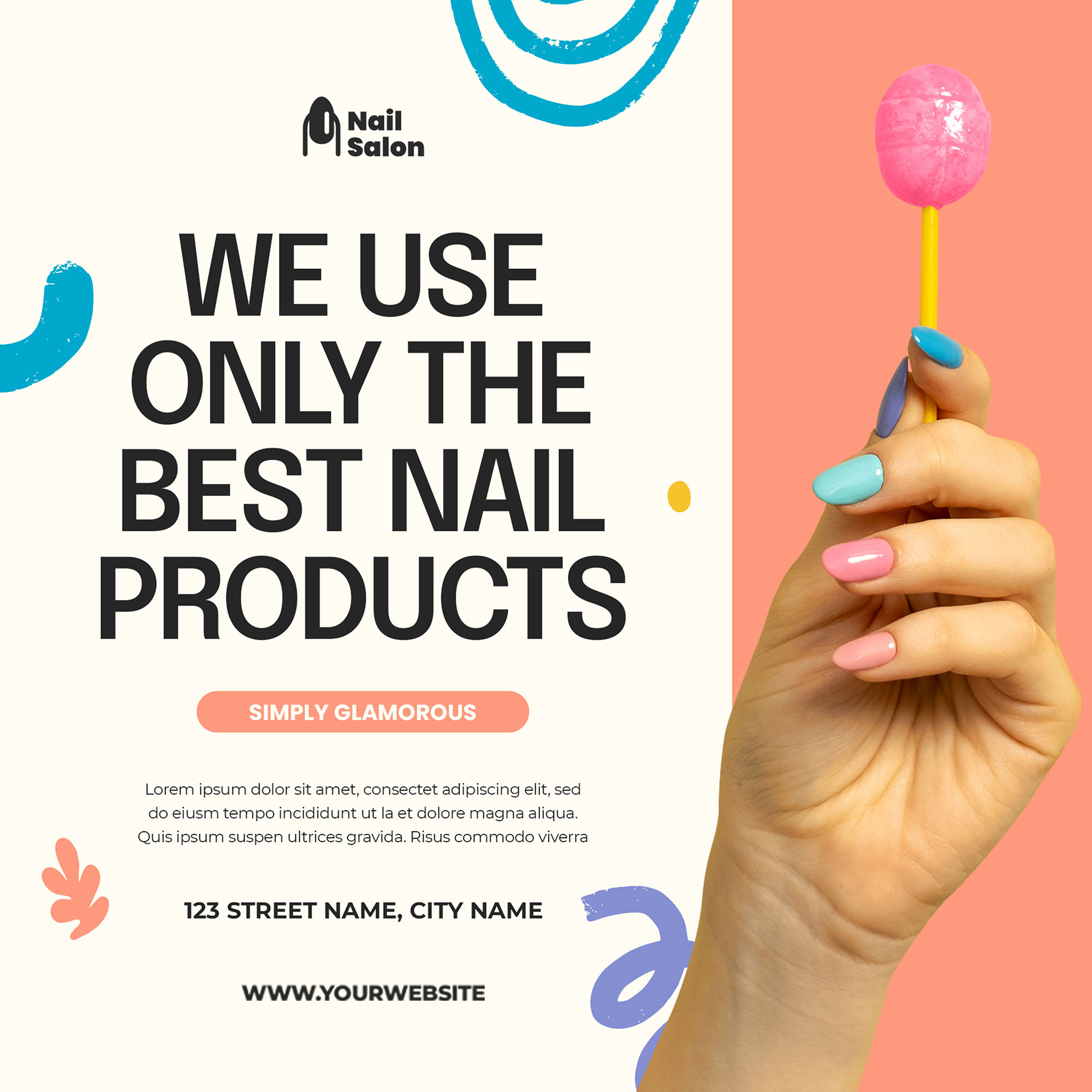 Mango Nails & Spa special promotion - discounted nail services Charlotte NC